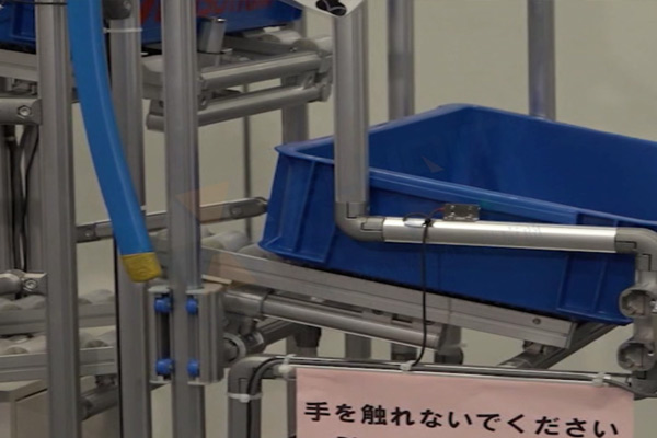 【精益LCIA196】物料自動補給、空箱自動堆垛機構